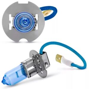 04 Lâmpadas Super Branca Tipo Xenon 8500k H3 55w