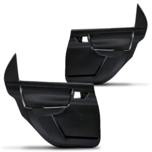 Forro Porta Celta 4 Portas Traseiro Vidro Manual - 04 Portas Preto