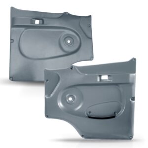 Jogo Forro Porta Caminhão Mercedes Mb 710 Cinza Dianteiro