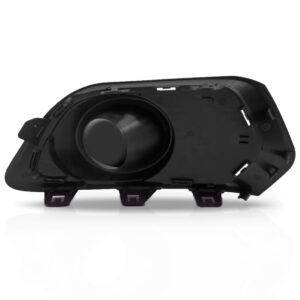 Par Moldura Tampa Farol Milha Para Sandero 2015 A 2020 Preto