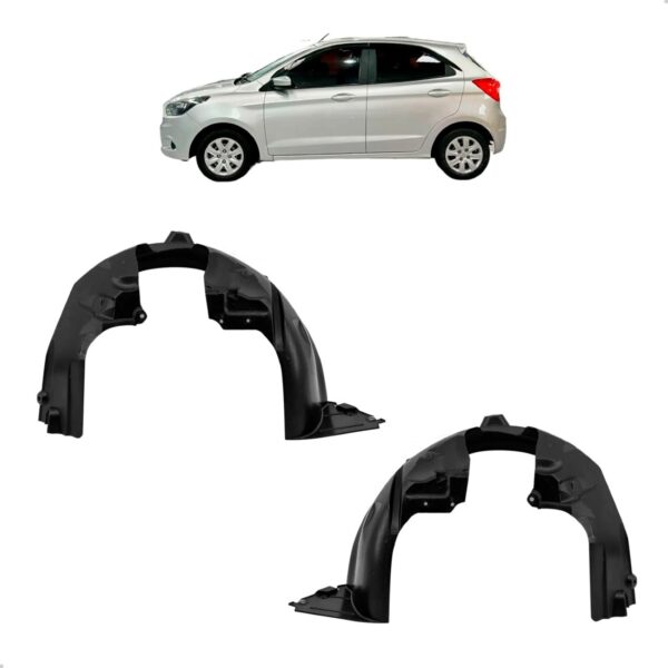 Par Parabarro Dianteiro Para Ford Ka 2015 A 2017 Hatch Sedan