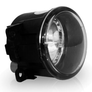 Kit Farol De Milha + Moldura Fiat Mobi 2014 2015 2016 2017 Preto