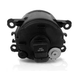 Kit Farol De Milha + Moldura Fiat Mobi 2014 2015 2016 2017 Preto