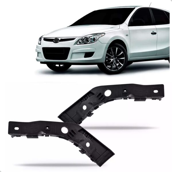 Par Guia Suporte Parachoque Para I30 2009 A 2012 Dianteiro