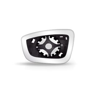 Par Lente Retrovisor Gol Voyage G6 Fox 2013 A 2017 Com Base