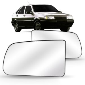 Par Lente Retrovisor Com Base Tempra 1992 A 1999