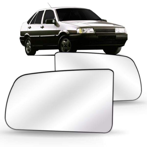 Par Lente Retrovisor Com Base Tempra 1992 A 1999
