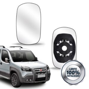 Par Lente Retrovisor Doblo 2011 12 13 14 15 16 2017 Com Base