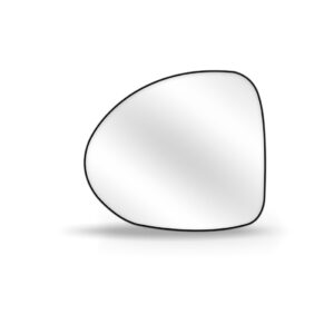 Par Lente Retrovisor Clio 2013 A 2017 Com Base Mega Desconto