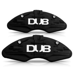 Par Spoiler Universal + Par De Capa De Pinça Dub Preto