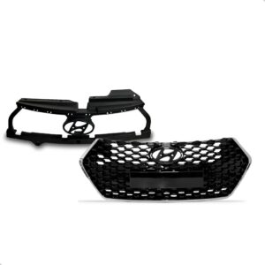 Kit Envolvente Dianteiro Hb20 2018 A 2016 C/grades 1a Linha  Preto