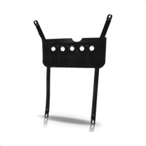 Kit Defletor Focus 2009 A 2012 + Protetor Carter Peito Aço Preto