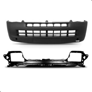 Kit Parachoque E Painel Para Fiat Ducato 95 A 2004 1a Linha  Preto