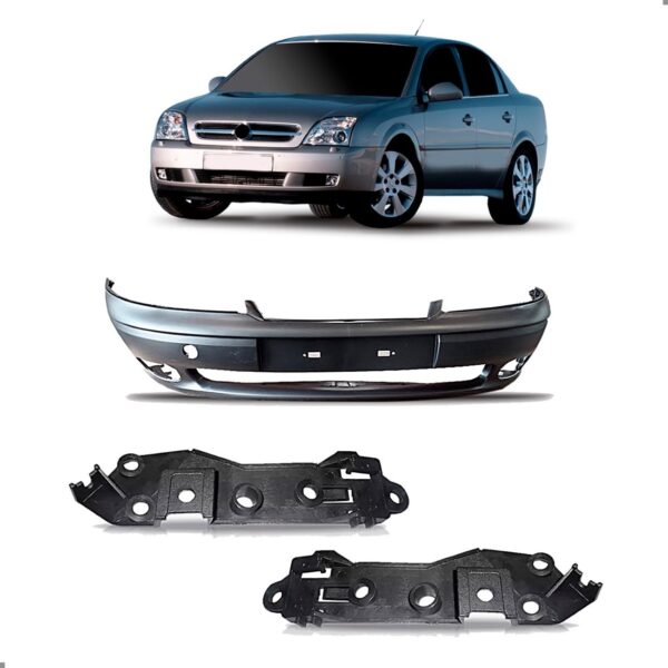 Kit Envolvente Para Vectra 2000 A 2005 Com Par Garras Guia Preto