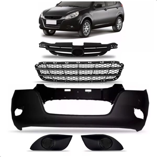 Envolvente Para Jac J3 2011 2012 2013 Dianteiro 1a Linha  Preto