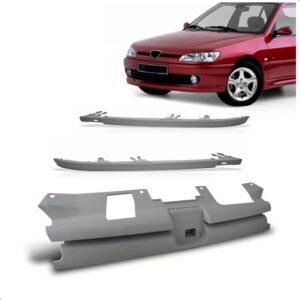 Tela Frontal Para Peugeot 306 Ano 98/02 Com Par Frisos Farol Plástico