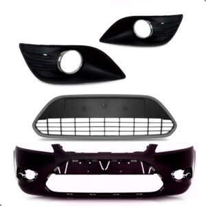 Kit Envolvente E Grades Focus 09 A 2011 2012 2013 1a Linha  Preto