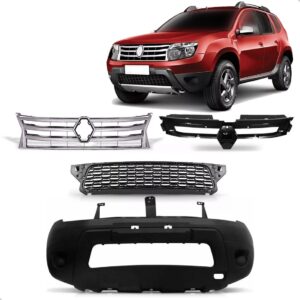 Kit Envolvente Para Duster 10 11 12 13 2014 2015 Com Grade Preto