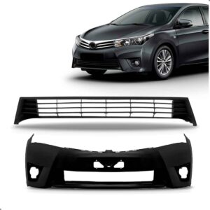 Envolvente E Grade Envolvente Para Corolla 15 A 17 1a Linha  - Preto