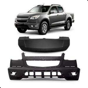 Envolvente Para S10 2012 A 2016 Com Moldura 1a Linha  Preto