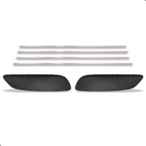Kit Para Peugeot 307 07 A 13 Friso Grade Cromado E Molduras Plástico