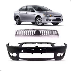 Kit Envolvente Para Lancer 2008 A 2018 E Grade Superior Preto