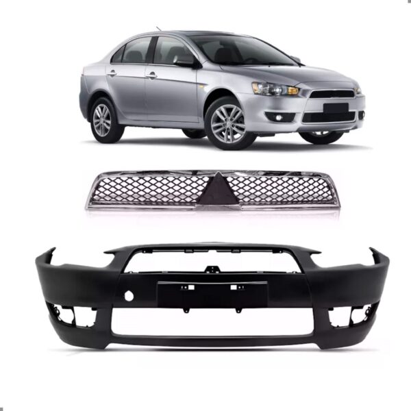 Kit Envolvente Para Lancer 2008 A 2018 E Grade Superior Preto