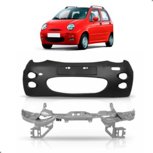 Kit Envolvente Para Chery Qq 2011 A 2016 Painel Mini Frente Preto