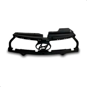 Kit Parachoque + Grade Friso Para Hb20 2016 2017 1a Linha  Preto