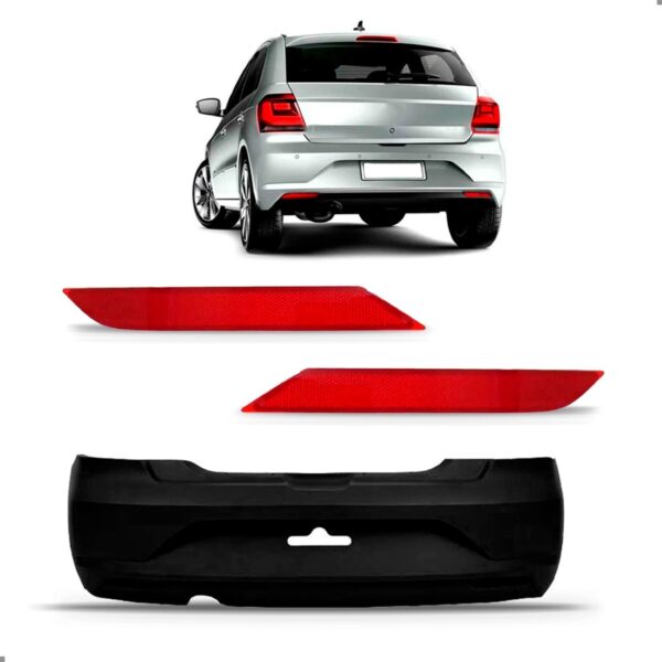 Kit Envolvente Traseiro Gol G8 2016 A 2023 C/par 1a Linha