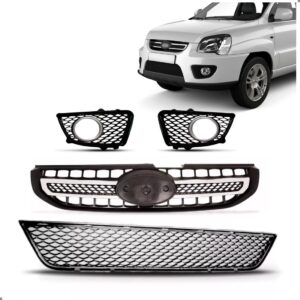 Kit De Grades Para Kia Sportage 2009 2010 2011 Preto