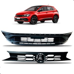 Kit Grade Polo Track 2023 2024 25 26 Superior + Inferior Preto