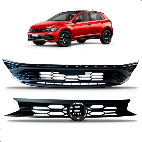 Kit Grade Polo Track 2023 2024 25 26 Superior + Inferior Preto