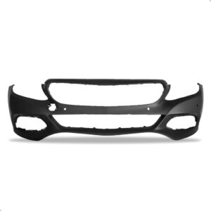 Kit Envolvente Dianteiro Com Guias Para C180 2015 A 2018 Preto