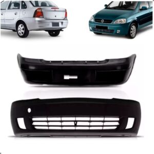 Kit Envolvente Corsa Sedan 2003 2004 2005 06 2007 Preto Liso