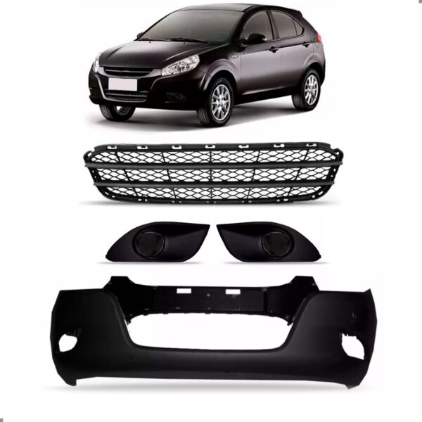 Envolvente Jac J3 2011 2012 2013 C/tampa Do Milha 1a Linha  Preto