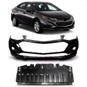 Kit Envolvente Com Defletor Dianteiro Cruze 2017 A 2019 Novo Preto