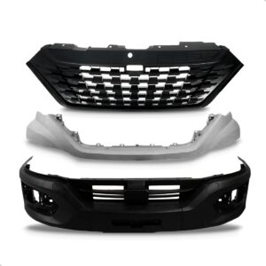 Kit Envolvente E Grade Para Iveco 2020 2021 2022 2024 - Preto