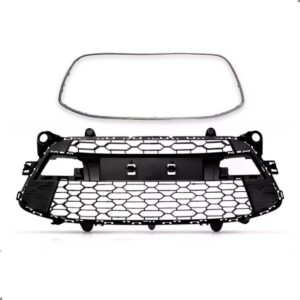 Grade Para Citroen C3 2013 14 15 16 A 2020 Com Friso Cinza Plástico