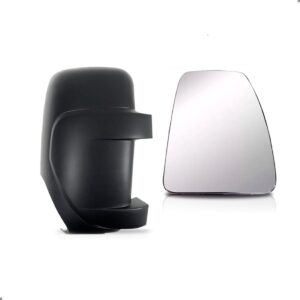 Kit Capa Retrovisor Master 2013 A 2025 Braço Curto + Lente