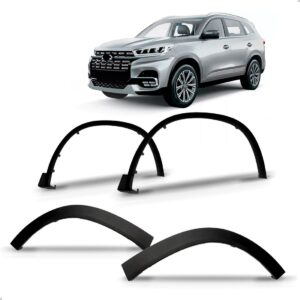 Kit Moldura Vão De Roda Tiggo 8 Ano 2021 A 2023 Jogo 4 Peças