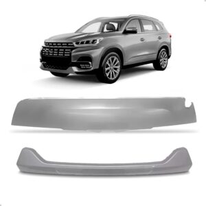 Par Spoiler Saia Tiggo 8 2021 A 2023 Dianteiro E Traseiro Cinza