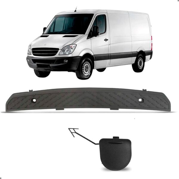 Kit Pisante Parachoque E Tampa Reboque Sprinter 2012 A 2016