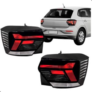 Par Lanterna Traseira Para Polo Track 2023 2024 2026 Ambos Lados