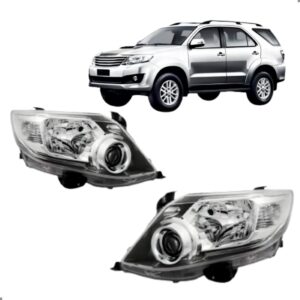 Par Farol Eletrico Para Hilux Sw4 2012 2013 A 2015 Com Xenon Ambos Lados