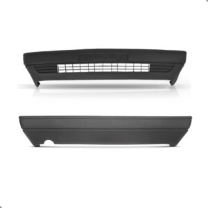 Jogo Parachoque Dianteiro Traseiro Gol Gts Gti Cinza Claro Preto