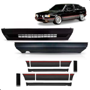 Kit Parachoque E Friso Lateral Gol Gts 1987 A 1994