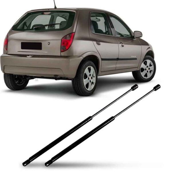 Par Amortecedor Tampa Da Mala Celta 2000 Até 2014