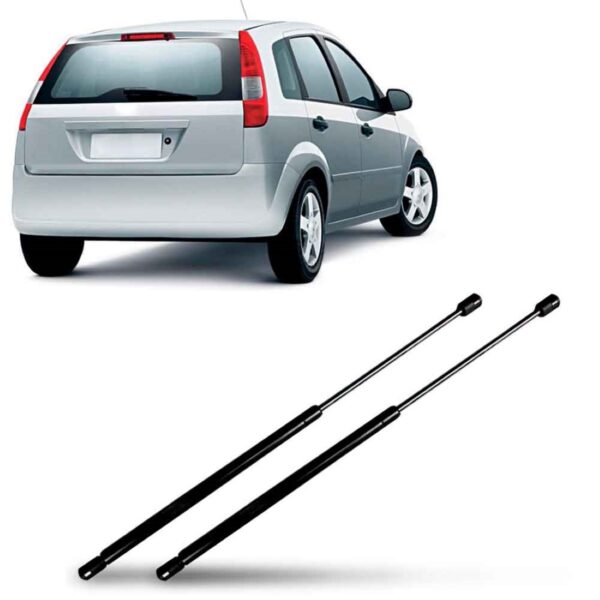 Par Amortecedor Tampa Da Mala Fiesta 1.0/1.8 16v 2002/2014