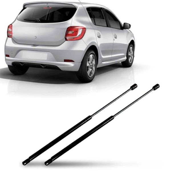 Par Amortecedor Tampa Da Mala Sandero 2008 A 2016 7899886803088